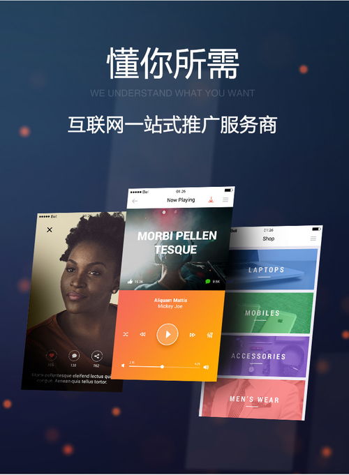 一站式數字化解決方案 專業網站建設與小程序定制開發